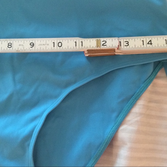 REARD Designer Turquoise 2 piece bathing suit NWT size 10 - Picture 7 of 12